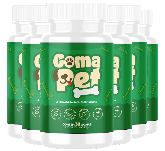 6 Potes GomaPet