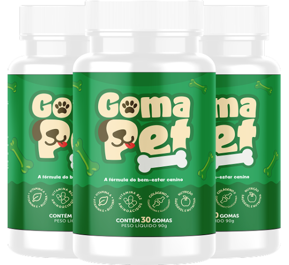 3 Potes GomaPet